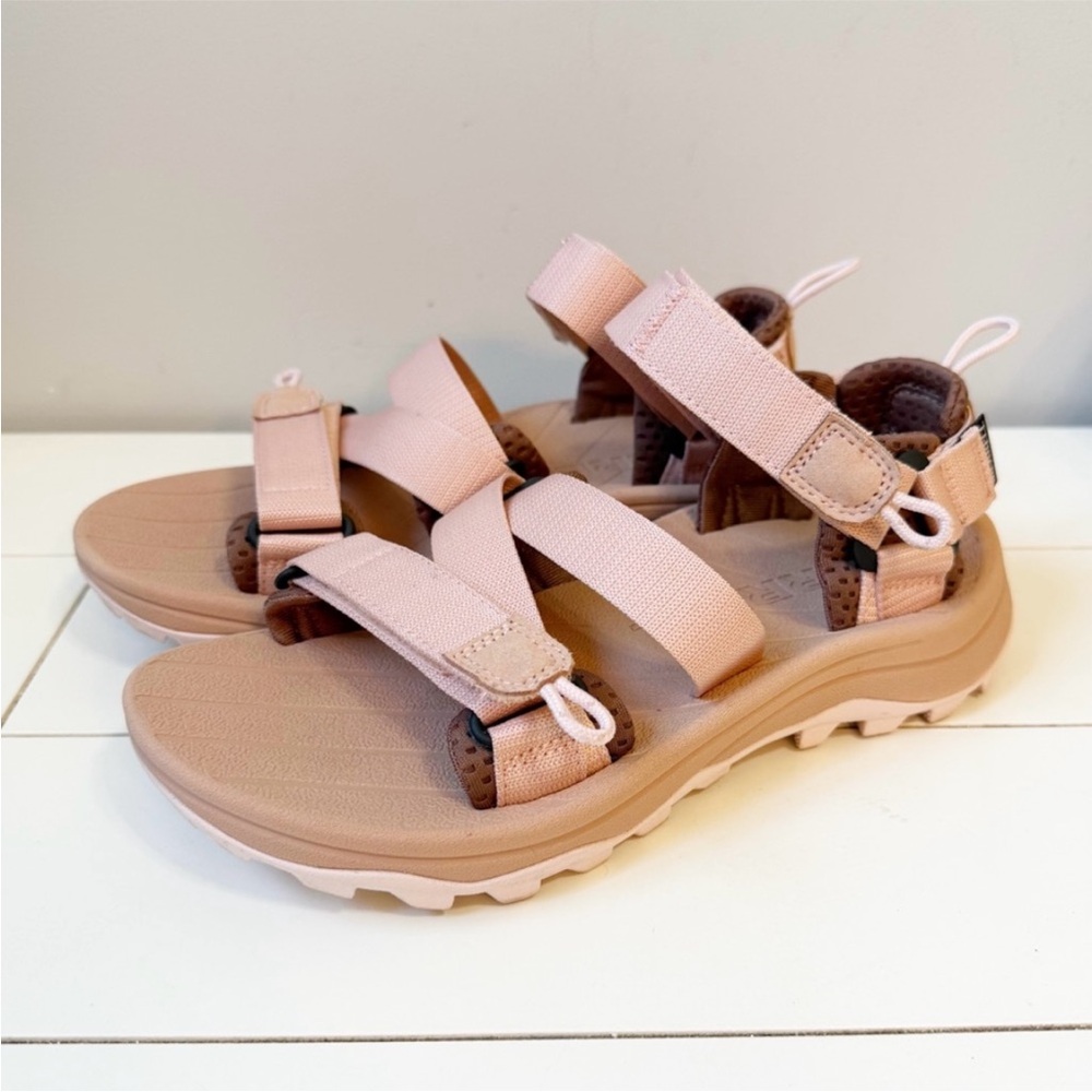 Merrell Women's Speed Fusion Sport RMX Sandal Tan Rose Size 6